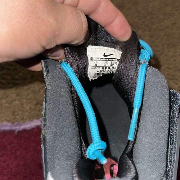 Nike Griffey max 1 gray, and pink and blue - Picture 7 of 7